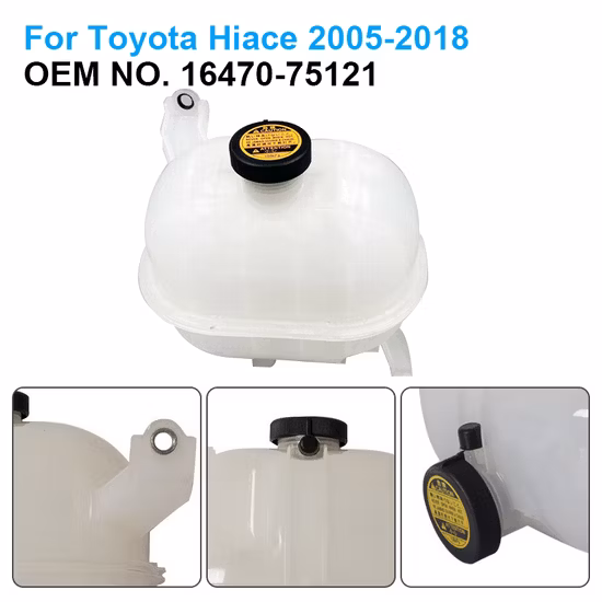 Pièces de rechange automobiles, radiateur de moteur de voiture, réservoir de liquide de refroidissement, réservoir d'expansion de débordement pour Toyota Hilux Nissan Honda Civic Mazda Mitsubishi Suzuki